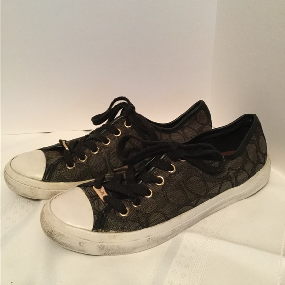 Coach size 7 1/2 Empire canvas rubber - Picture 2 of 7